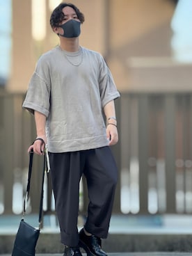 小倉祐樹さん（メンズ・165cm）の秋コーディネート