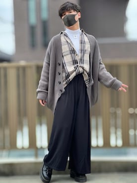 「アイテム（その他）」を使った、小倉祐樹さん（メンズ・165cm）の秋コーディネート