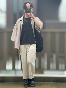 小倉祐樹さん（メンズ・165cm）の夏コーディネート