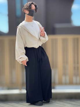「アイテム（その他）」を使った、小倉祐樹さん（メンズ・165cm）の秋コーディネート