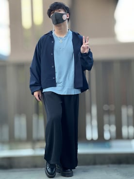 「アイテム（その他）」を使った、小倉祐樹さん（メンズ・165cm）の秋コーディネート