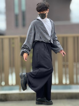 「アイテム（その他）」を使った、小倉祐樹さん（メンズ・165cm）の秋コーディネート