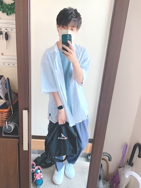 なーしんさん（メンズ・177cm）の夏コーディネート