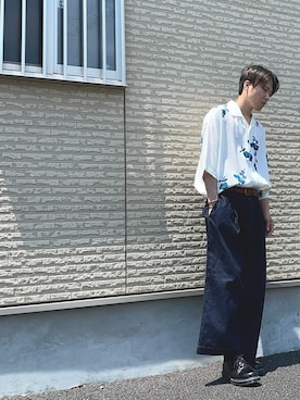 レインさん（メンズ・172cm）の夏コーディネート