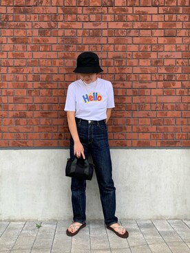 「styles（スタイルス）のアイテム（バッグ）」を使った、arisaさん（レディース・156cm）の夏コーディネート