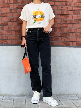 「styles（スタイルス）のアイテム（バッグ）」を使った、arisaさん（レディース・156cm）の秋コーディネート