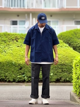 「Levis」｜「アイテム（アクセサリー）」を使った、N i s s yさん（メンズ・172cm）の夏コーディネート