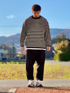 「SHIPS（シップス）のアイテム」を使った、N i s s yさん（メンズ・172cm）の秋コーディネート