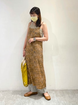 「KBF+」｜「アイテム（ワンピース/ドレス）」を使った、恬さん（レディース・162cm）の夏コーディネート