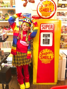 「栄」｜しおちゃんさん（レディース・155cm）の冬コーディネート