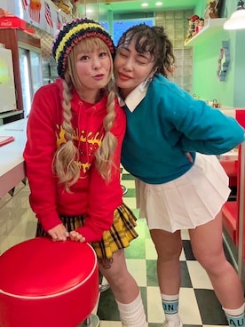 「アメリカン」｜しおちゃんさん（レディース・155cm）の春コーディネート