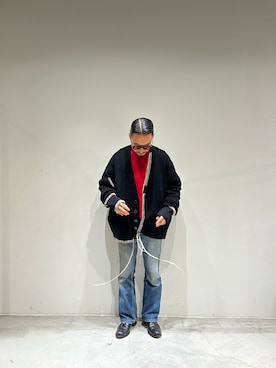 「OUAT（オーユーエーティー）のアイテム」を使った、yuya m さん（メンズ・163cm）の秋コーディネート