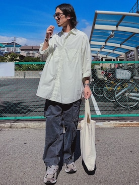 「m47」｜「アイテム（アクセサリー）」を使った、Kottamさん（メンズ・170cm）の秋コーディネート