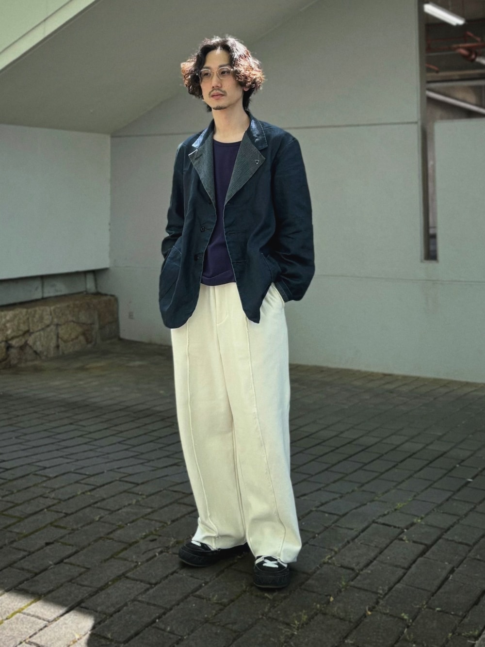 [OUTIL] Co/La テーラード アンコンジャケット 1 ブラック OUTIL] Co/La テーラード アンコンジャケット 1 ブラック