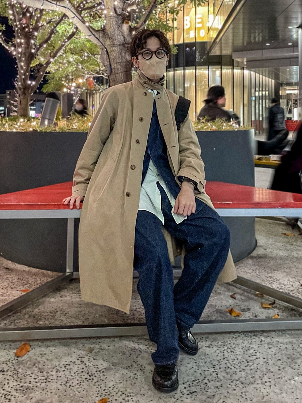 Kottam｜Phlannelのステンカラーコートを使ったコーディネート - WEAR 