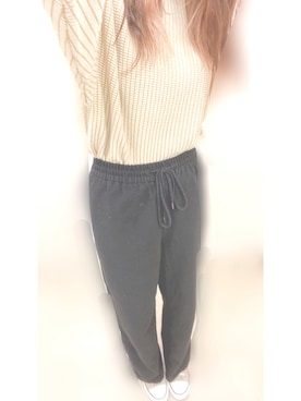 「Honeys（ハニーズ）のアイテム（バックパック/リュック）」を使った、R iさん（レディース・158cm）の冬コーディネート