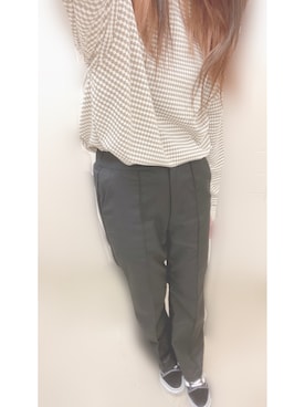 「Honeys（ハニーズ）のアイテム（バックパック/リュック）」を使った、R iさん（レディース・158cm）の冬コーディネート