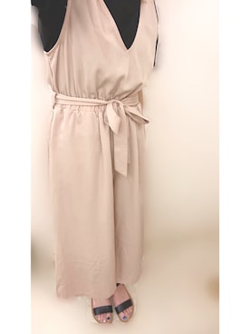 「Honeys（ハニーズ）のアイテム（バックパック/リュック）」を使った、R iさん（レディース・158cm）の秋コーディネート