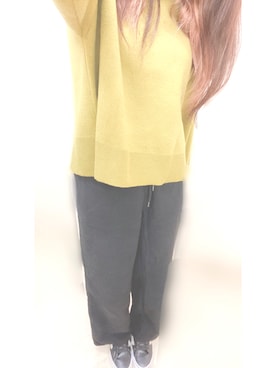 「Honeys（ハニーズ）のアイテム（バックパック/リュック）」を使った、R iさん（レディース・158cm）の冬コーディネート