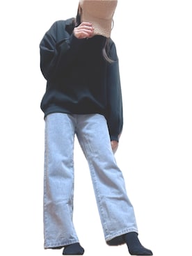 「もこもこキャップ」｜R iさん（レディース・158cm）の冬コーディネート