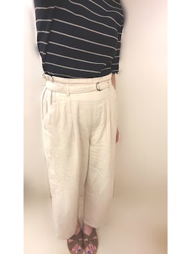 「Honeys（ハニーズ）のアイテム（バックパック/リュック）」を使った、R iさん（レディース・158cm）の夏コーディネート