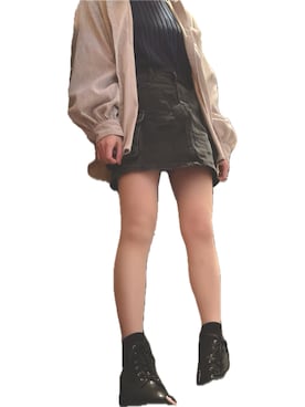 「しまむら（シマムラ）のアイテム」を使った、R iさん（レディース・158cm）の秋コーディネート