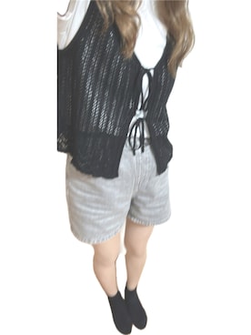 「ZARA（ザラ）のアイテム」を使った、R iさん（レディース・158cm）の夏コーディネート