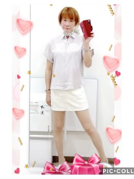 「CECIL McBEE（セシルマクビー）のアイテム」を使った、LadiesLike　優稀。®さん（メンズ・171cm）の夏コーディネート