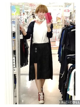 「しまむら（シマムラ）のアイテム（シューズ）」を使った、LadiesLike　優稀。®さん（メンズ・171cm）の夏コーディネート