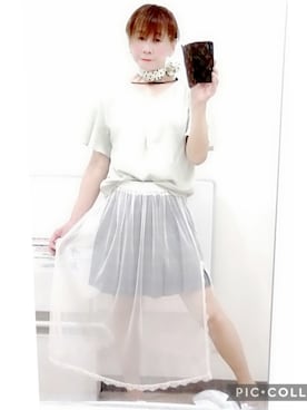「GU（ジーユー）のアイテム」を使った、LadiesLike　優稀。®さん（メンズ・171cm）の夏コーディネート