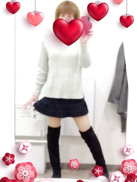 「夢展望（ユメテンボウ）のアイテム（ブーツ）」を使った、LadiesLike　優稀。®さん（メンズ・171cm）の春コーディネート