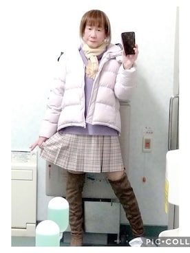「夢展望（ユメテンボウ）のアイテム（ブーツ）」を使った、LadiesLike　優稀。®さん（メンズ・171cm）の春コーディネート