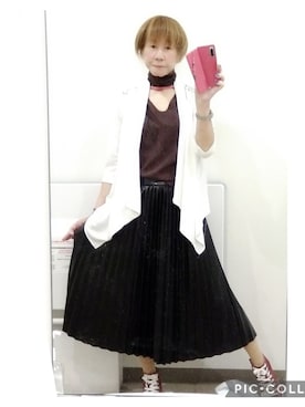 「CECIL McBEE（セシルマクビー）のアイテム」を使った、LadiesLike　優稀。®さん（メンズ・171cm）の春コーディネート