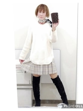 「夢展望（ユメテンボウ）のアイテム（ブーツ）」を使った、LadiesLike　優稀。®さん（メンズ・171cm）の秋コーディネート