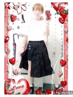 「CECIL McBEE（セシルマクビー）のアイテム」を使った、LadiesLike　優稀。®さん（メンズ・171cm）の夏コーディネート