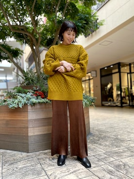 いちえさん（レディース・156cm）の秋コーディネート