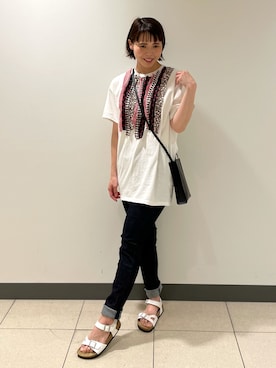 いちえさん（レディース・156cm）の夏コーディネート