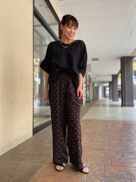 いちえさん（レディース・156cm）の夏コーディネート