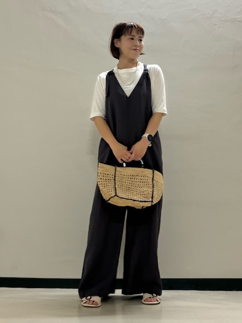 セール】【別注】ラフィア透かし編バッグ（かごバッグ）｜collex