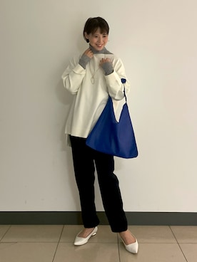 「LAROUTE（ラルート）のアイテム」を使った、いちえさん（レディース・156cm）の秋コーディネート