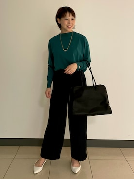 「LAROUTE（ラルート）のアイテム」を使った、いちえさん（レディース・156cm）の夏コーディネート