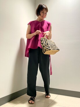 いちえさん（レディース・156cm）の夏コーディネート