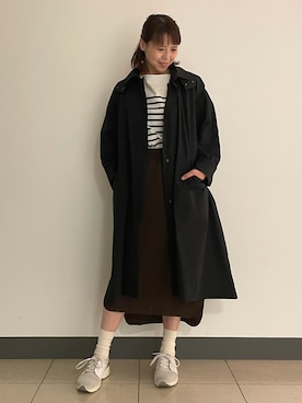 「collex（コレックス）のアイテム（その他アウター）」を使った、いちえさん（レディース・156cm）の春コーディネート