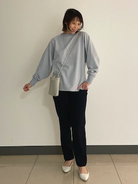 「LAROUTE（ラルート）のアイテム」を使った、いちえさん（レディース・156cm）の冬コーディネート