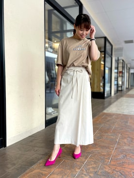 いちえさん（レディース・156cm）の夏コーディネート