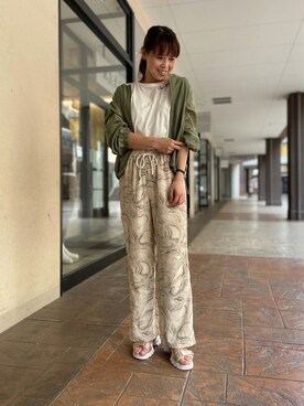 いちえさん（レディース・156cm）の夏コーディネート