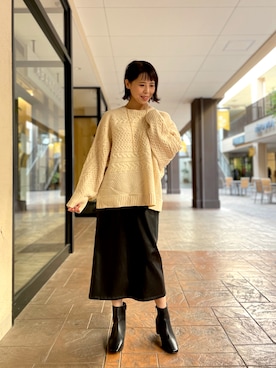 いちえさん（レディース・156cm）の秋コーディネート