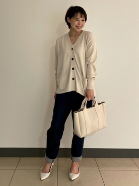 「LAROUTE（ラルート）のアイテム」を使った、いちえさん（レディース・156cm）の夏コーディネート