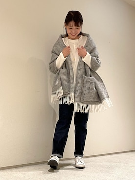 「LAPUAN KANKURIT（ラプアン カンクリ）のアイテム」を使った、いちえさん（レディース・156cm）の冬コーディネート