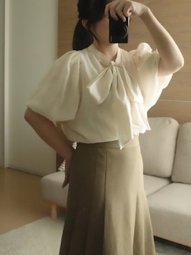 「moi tytto（モイテュット）のアイテム」を使った、ひなた.さん（レディース・145cm）の秋コーディネート